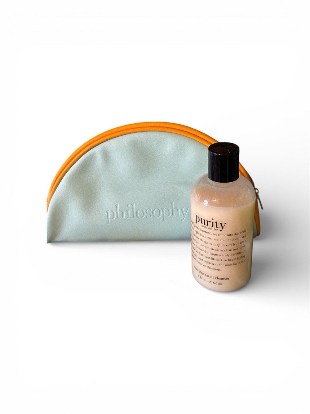 Philosophy Purity Made Simple One-Step Facial Cleanse Set 8oz *NEW* Bag